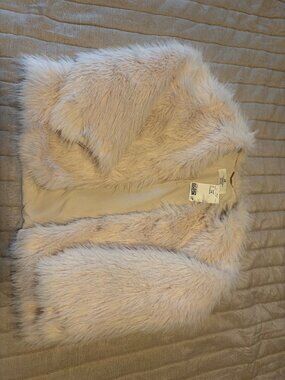 New with Tags Kids Faux - Fur Coat